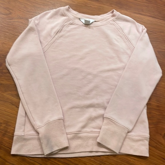 Other - Athleta Girl lightweight light pink sweatshirt size 8-10